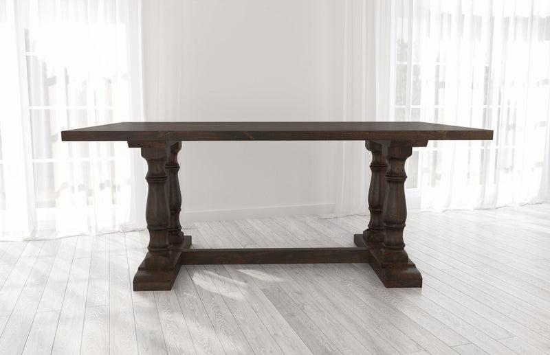 Madeline Double Pedestal Table