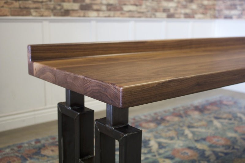 Black Walnut Sofa Table Console