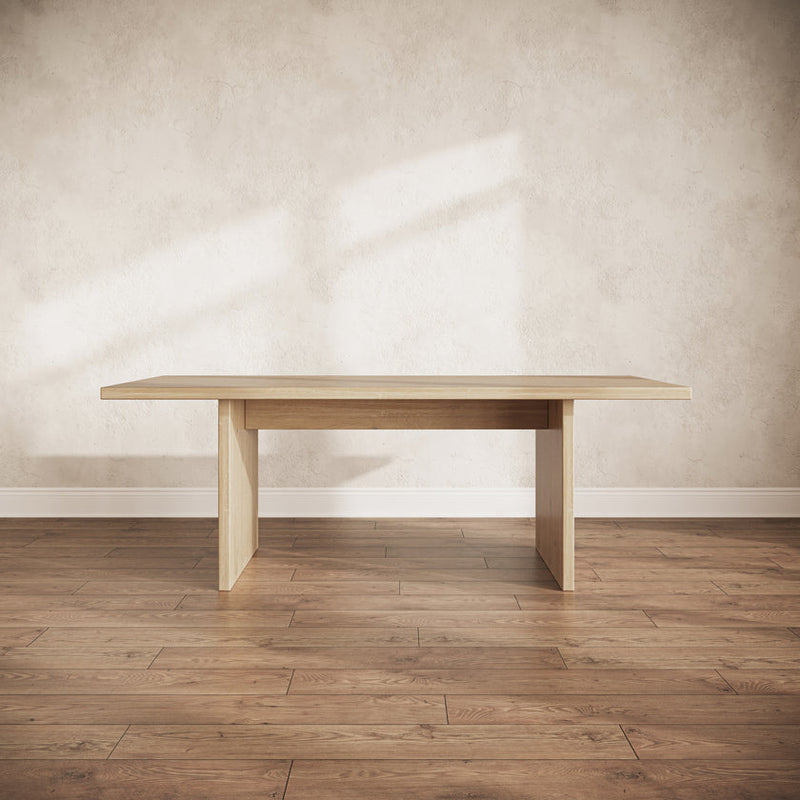 Pictured at 7' L x 37" W in Satin - No Stain Finish.