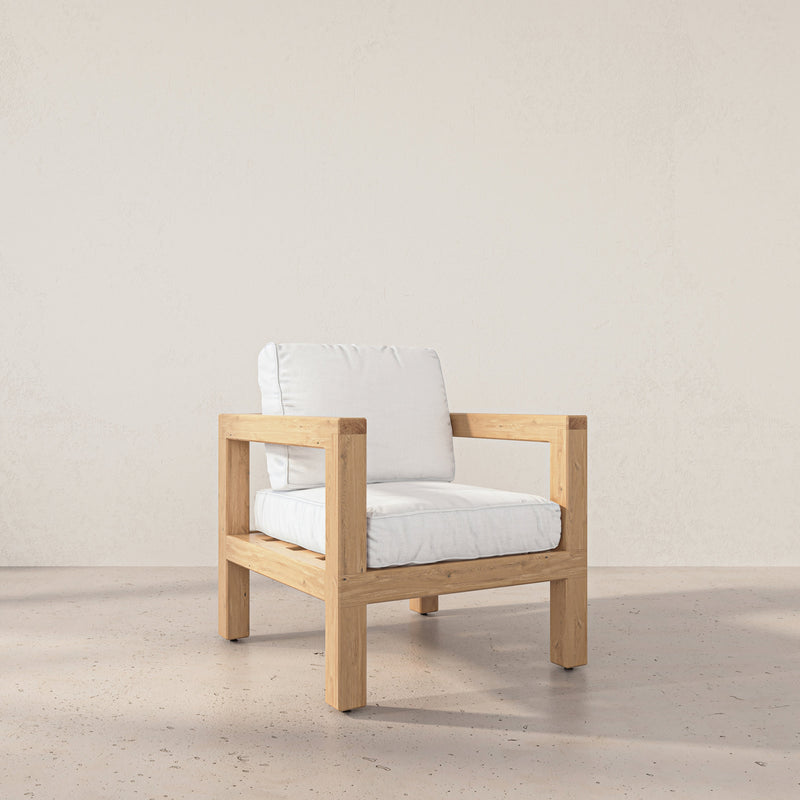 Aria White Oak Chair